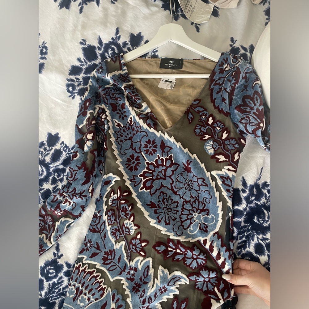 ETRO jacquard dress - Picture 4 of 11